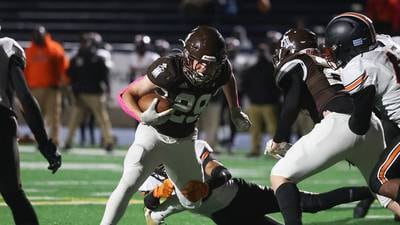 Joliet Catholic takes care of business against Leo, 49-8