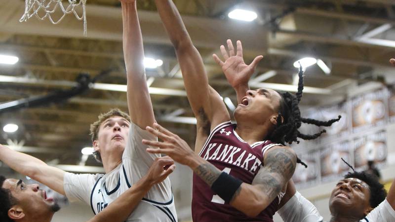 Kankakee’s unbeaten start spoiled by DePaul Prep at Team Rose Shootout