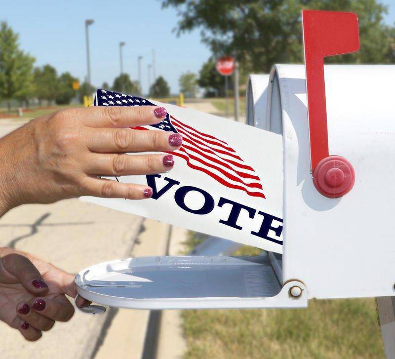 Vote by mail illustration