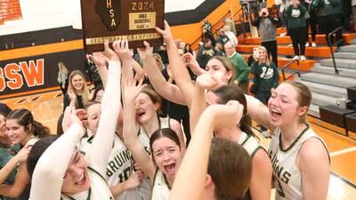 Photos: Serena vs St. Bede girls basketball in the Class 1A Sectional final 