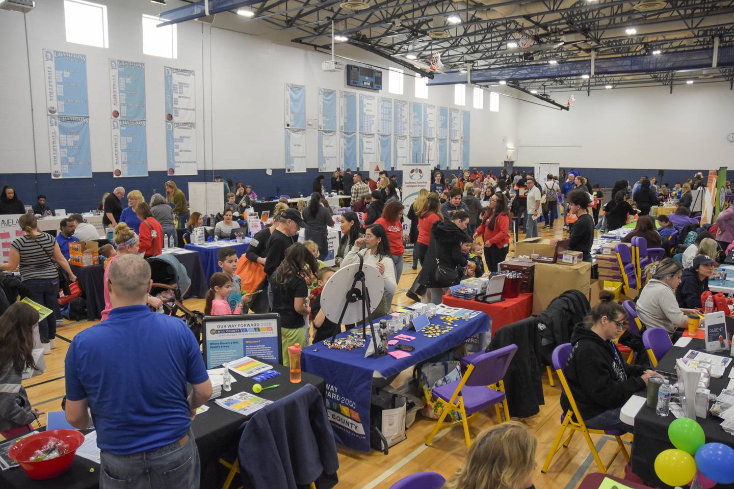 Families enjoy interactive activities and entertaining performances at the 2024 Will County Kids’ Fair. The event returns on Monday, Feb. 17, 2025 from 9 a.m. until noon at Troy Middle School.