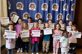 Lincoln Elementary in Ottawa honors April 2024 Champions of the Charter