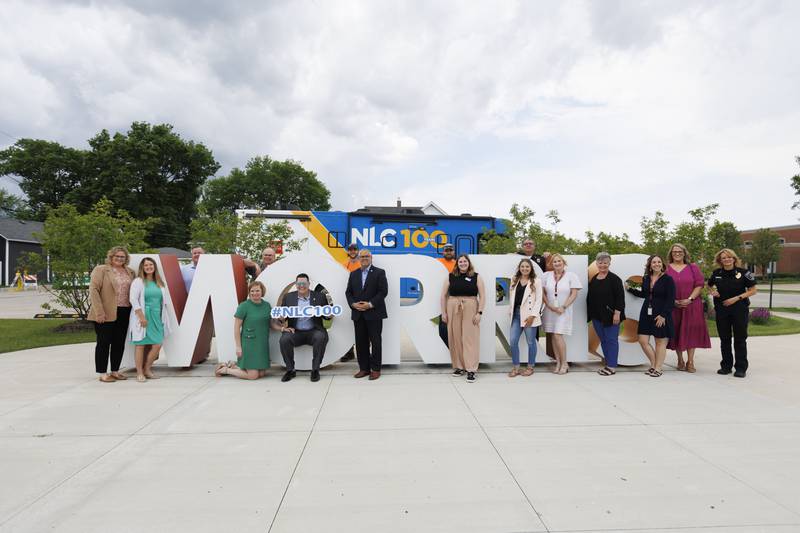 The City of Morris was one of the cities the National League of Cities visited to celebrate its 100th anniversary.