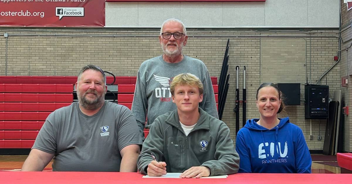 Ottawa's Weston Averkamp to hurdle at Eastern Illinois