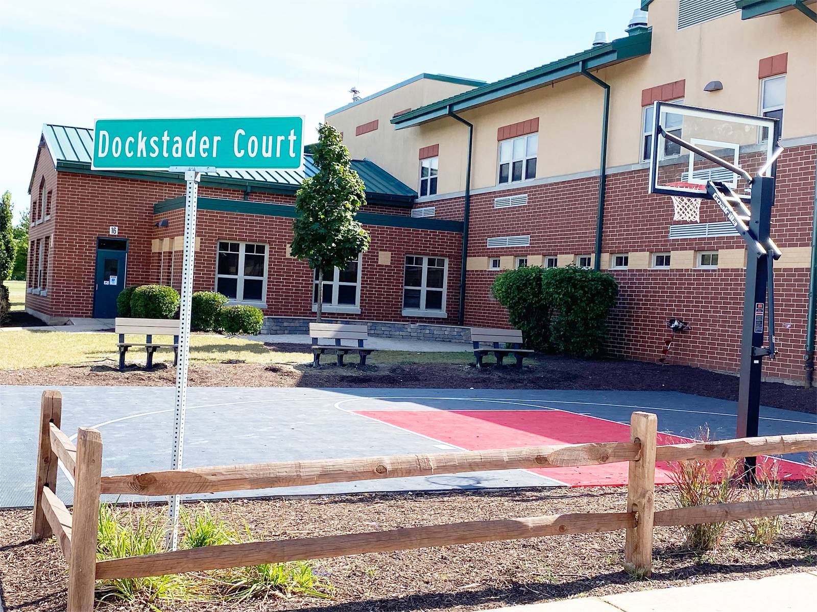 Dockstader Court honors memory of Yorkville School District employee