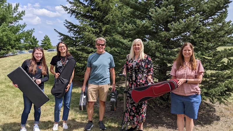 DeKalb orchestra program receiving Kiswaukee Symphony Orchestra KID Project donations