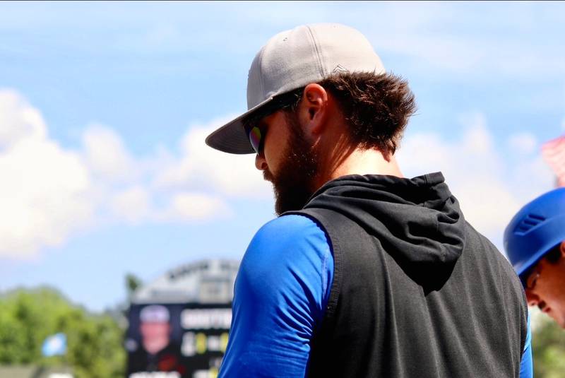 After playing baseball at Parkland College and Michigan State University, former St. Bede standout Jarret Olson is now the pitching coach at Lansing Community College.