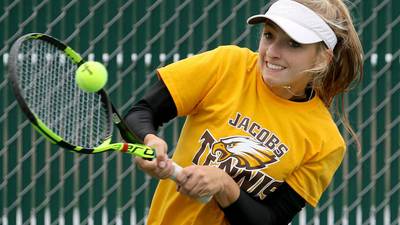 2022 Northwest Herald Girls Tennis Player of the Year: Jacobs’ Chloe Siegfort