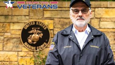 Marine veteran serves memorial squads at Abraham Lincoln National Cemetery and Wilmington