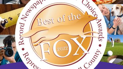 Voting is now open in 2022 Record Newspapers Best of the Fox Readers’ Choice Awards.