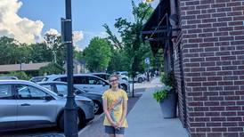 Student artwork adding beauty to downtown Oswego