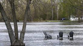 Fox River flooding prompts closures as wary residents await crest