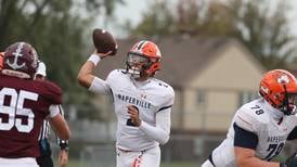 Jacob Bell’s big plays, wind carry Naperville North past Lockport in second half