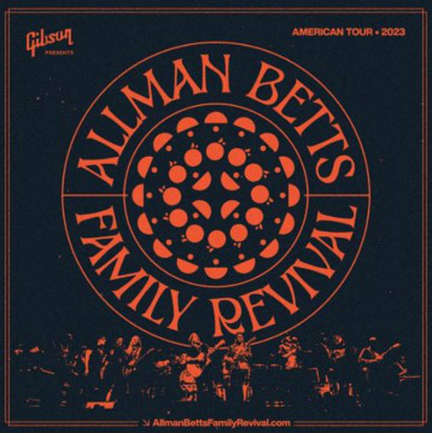 The Allman Betts Family Revival, which features musicians Devon Allman, son of Allman Brothers founder Gregg Allman, and Duane Betts, son of former Allman Brothers guitarist Dickey Betts, will appear at the Arcada Theatre on Monday, Nov. 27, 2023.