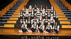 Joliet West cheerleaders take their best shot