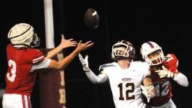 Photos: Morris football dominates Ottawa with 48-0 shutout victory