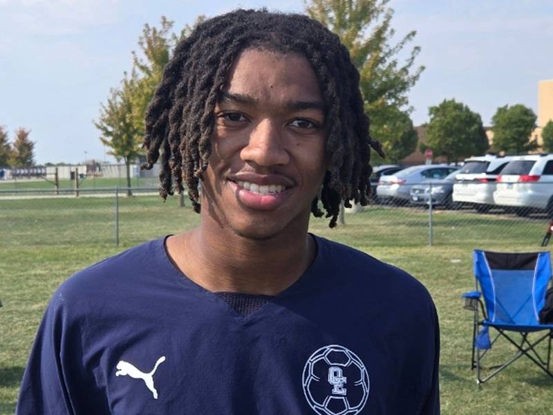 Oswego East senior forward MJ Hoffman