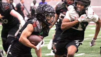 Photos: Northern Illinois University football holds first spring practice