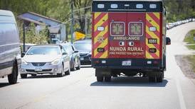 Twins delivered in ambulance on way to hospital from Crystal Lake-area home