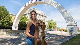 Dixon native and her rescue dog Henry starring in family comedy, streaming now