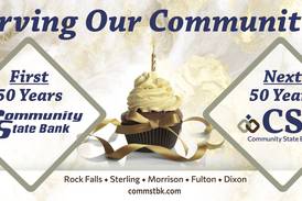 Community State Bank in Rock Falls celebrating 50 years