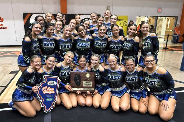 State champ Lincoln-Way East headlines area’s competetive cheer IHSA qualifiers