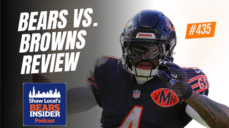 Bears Insider podcast: Bears vs. Browns review