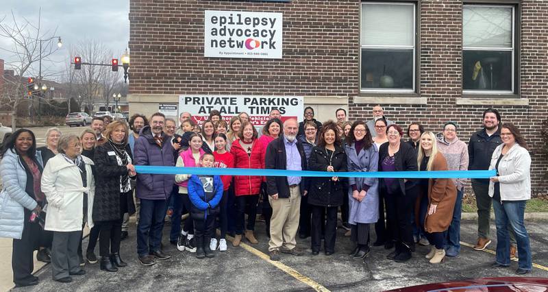 Epilepsy Advocacy Network held an open house Tuesday, Jan. 30, 2024, in Ottawa to celebrate its new office and exterior signage and its growing services in the community.