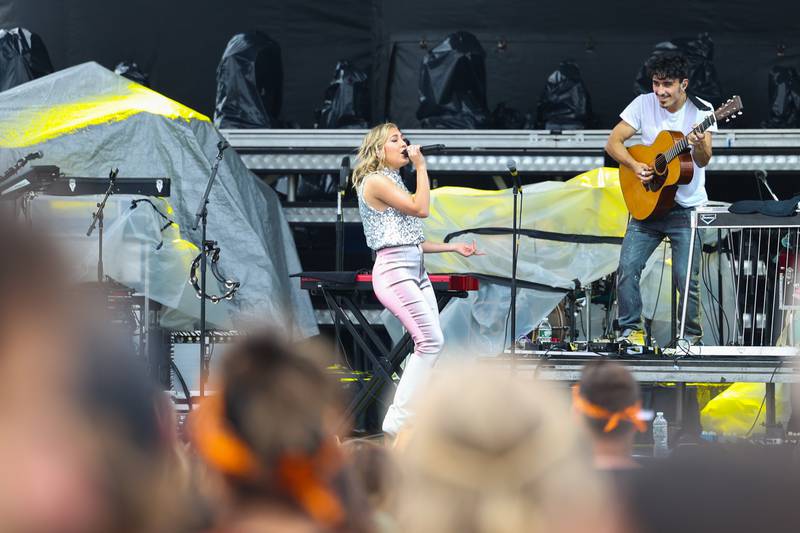 Maddie Marlow of Maddie & Tae performs on day 2 of the Taste of Joliet. Saturday, June 25, 2022 in Joliet.