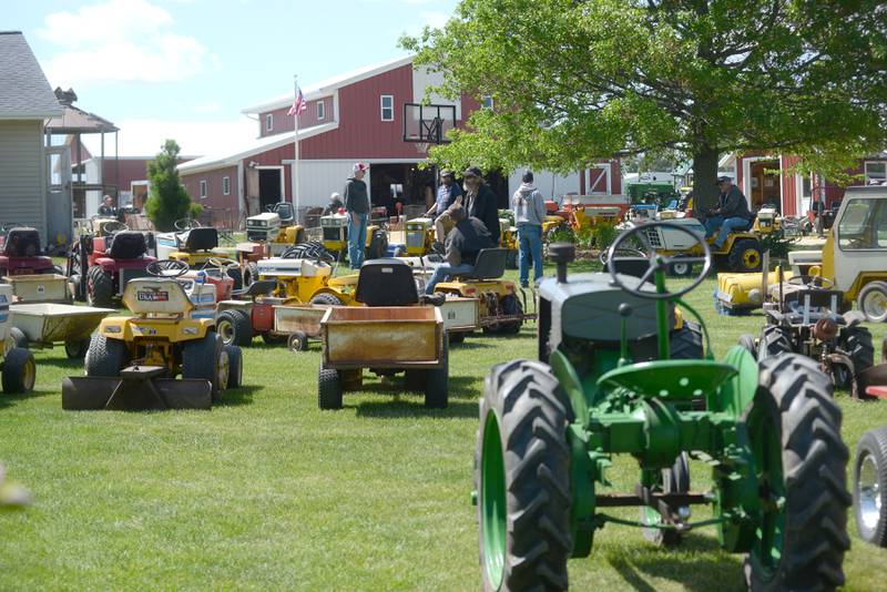The 16th Annual AJ’s Garden Tractor Jamboree on Saturday, May 17, 2025 feartured a wide variety of makes and models.