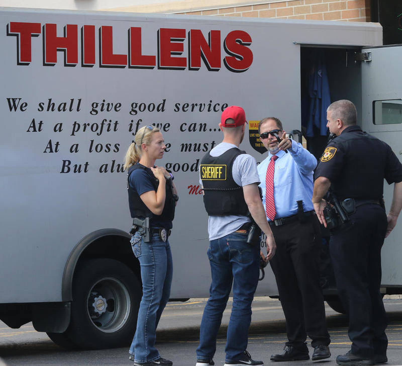 Breaking Sycamore police investigate armored car robbery Shaw Local