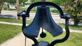Bell tolled at many McHenry events cracks during Memorial Day ceremony