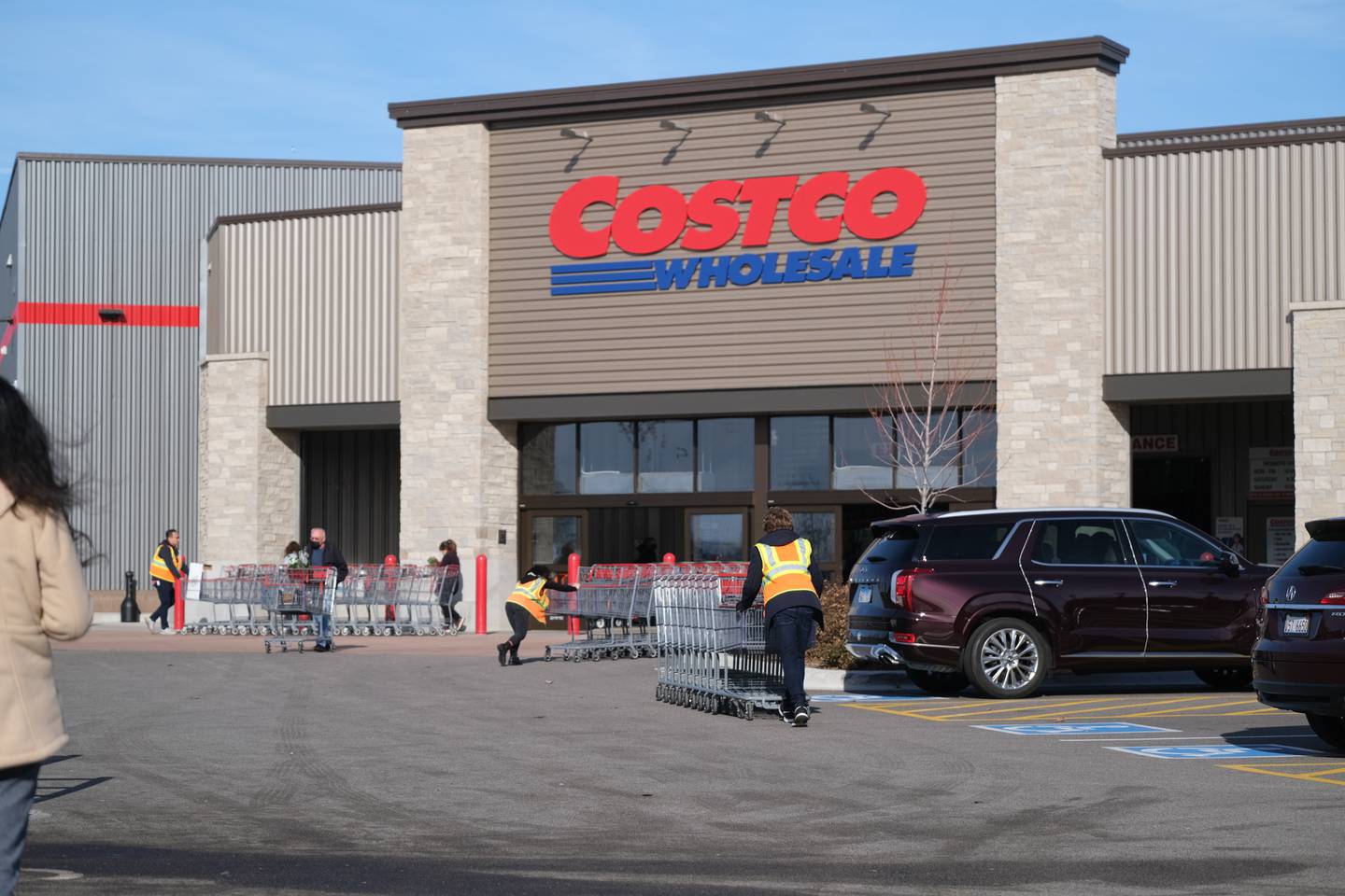 Shoppers visit Costco in Plainfield. Thursday, Dec. 2, 2021 in Plainfield.