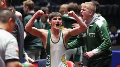 Boys wrestling: Coal City wins IHSA 1A team title; Joliet Catholic 2nd in 2A; Lockport 3rd in 3A