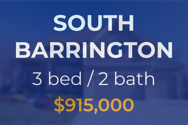 Single-family home sells for $915,000 in South Barrington