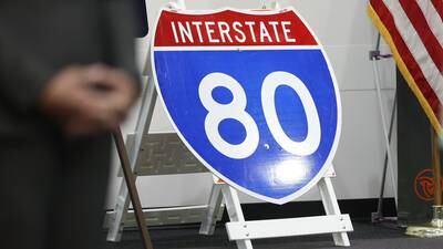 I-80 lane closures in Shorewood postponed