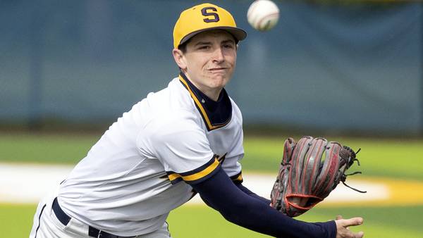 Photos: Sterling takes on Geneseo in varsity baseball