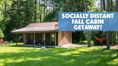 A Socially Distant Fall Getaway At Kishauwau's Starved Rock Area Cabins