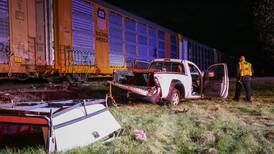 Train hits pickup truck near Union, juvenile driver ‘astoundingly uninjured’