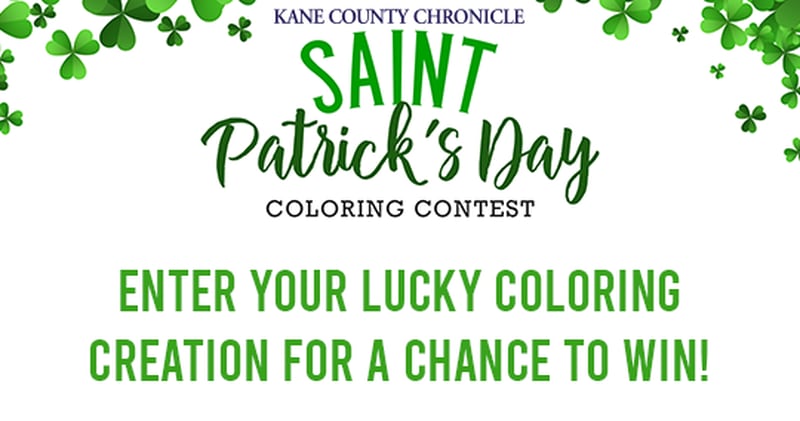 St. Patrick's Day Coloring Contest
