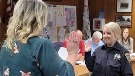 Marseilles promotes a sergeant, hires first female officer