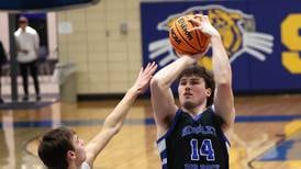 Asa Johnson, Aurora Christian storm past Martin Ledbetter, Hinckley-Big Rock for sectional title