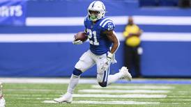 Nyheim Hines rushing yards prop, touchdown prop for Thursday night vs. Denver Broncos