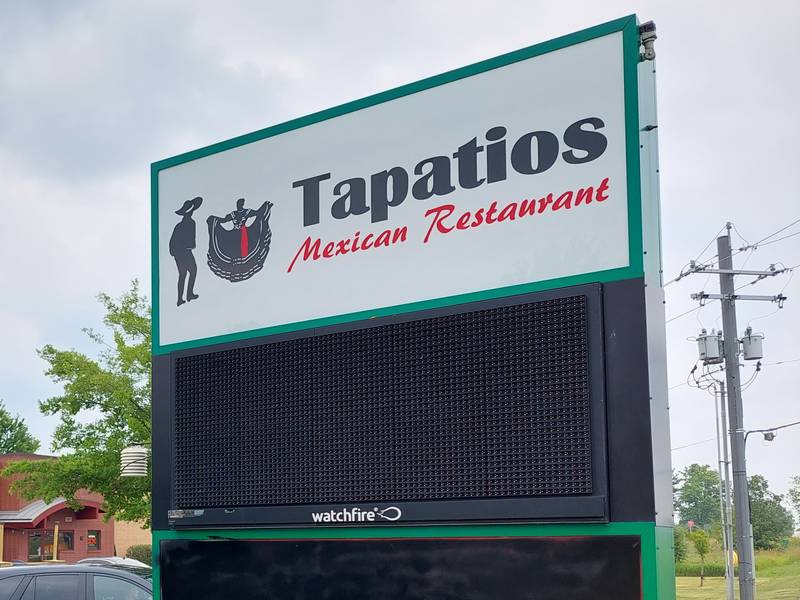 Tapatios Mexican Restaurant opened in Ottawa on Route 23 behind Thornton's gas station.