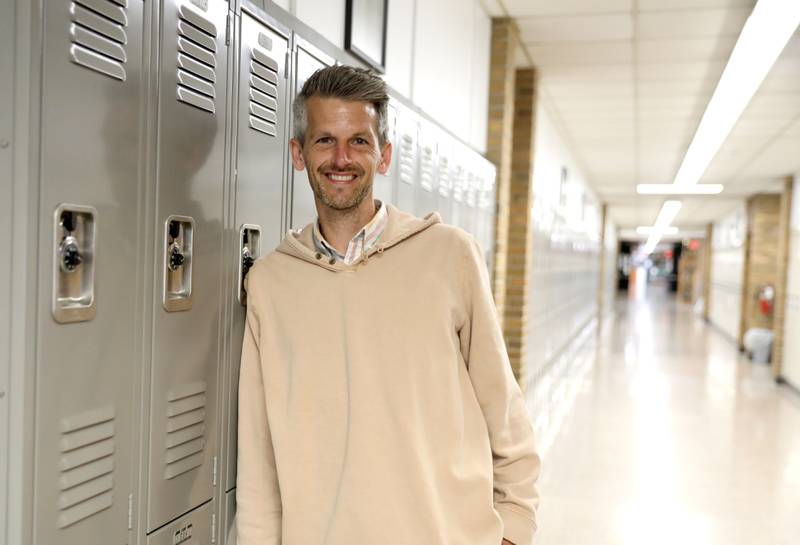 Sandwich High School multilingual teacher Brian Long also coaches track and cross country at the school.