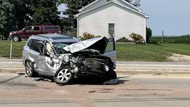 Crash in Joliet on Saturday damages vehicles, including semitrailer