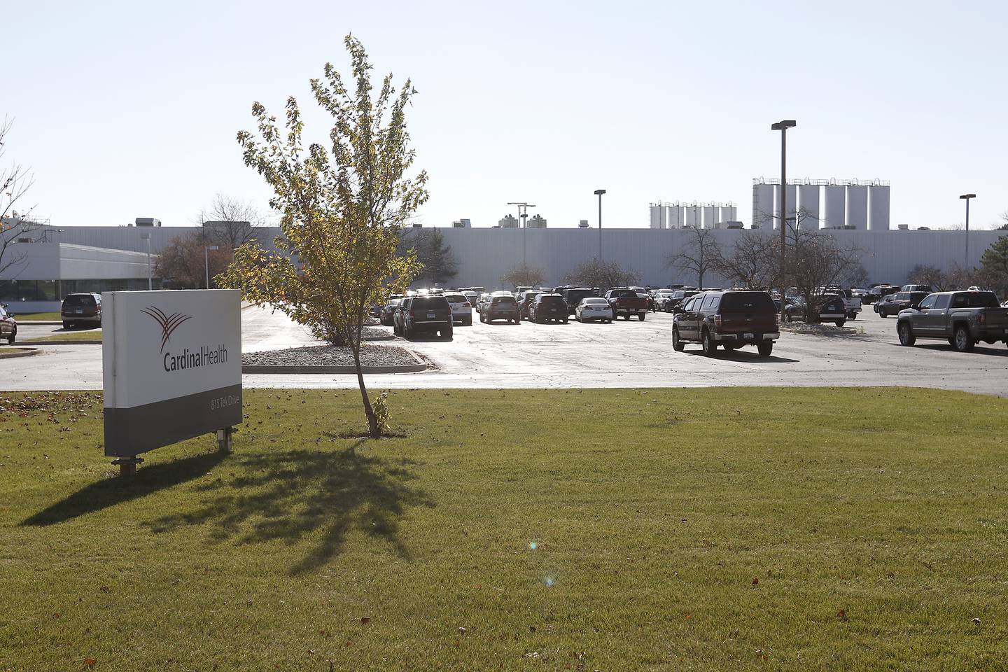 Cardinal Health on Tuesday Nov. 1, 2022. The company filed a Worker Adjustment and Retraining Notification, or WARN, Act notice that it planed to lay off 236 people at the facility at 815 Tek Drive in Crystal Lake starting Dec. 31, but city officials said a lease with a new company should save those jobs.