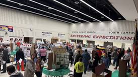 Seneca Grade School students learn about the world with annual geography fair