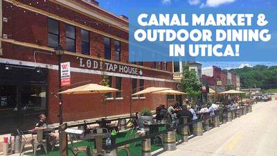 Experience artisan market, al fresco dining in scenic village!
