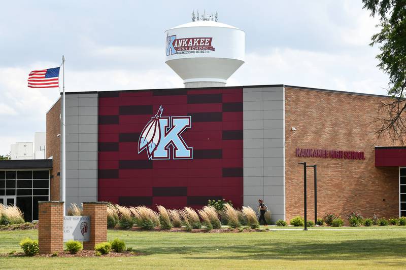 Exterior of Kankakee High School